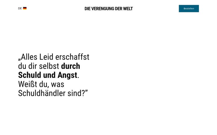 Screenshot of die-verengung-der-welt.de