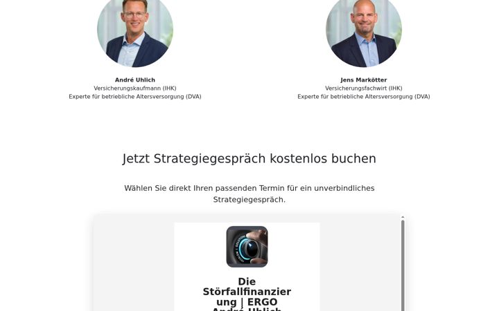 Screenshot of die-vorsorge-macher.de