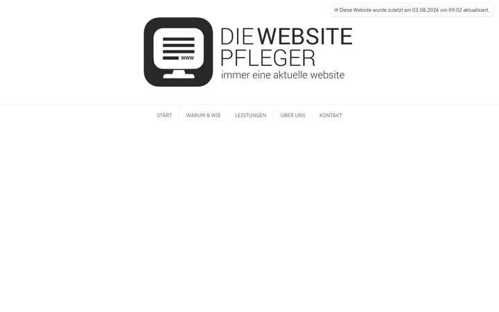 Screenshot of die-websitepfleger.de