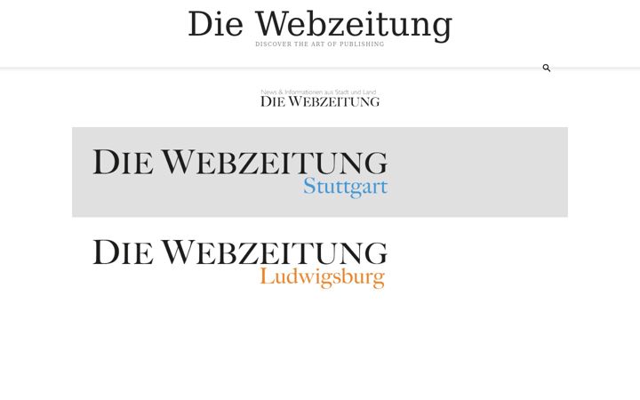 Screenshot of die-webzeitung.de