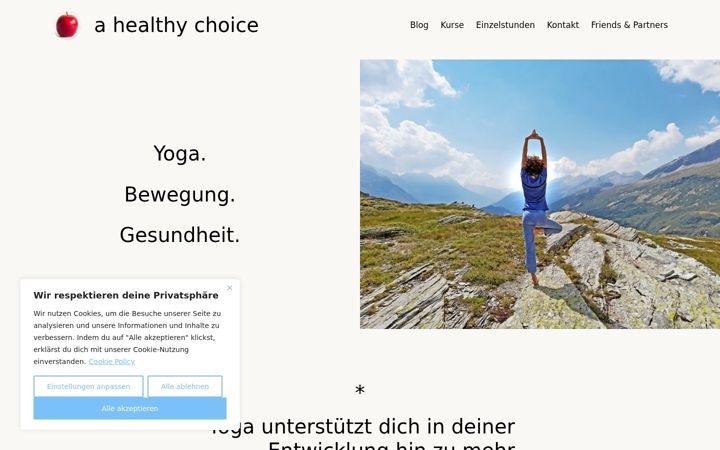 Screenshot of die-yoga-praxis.ch