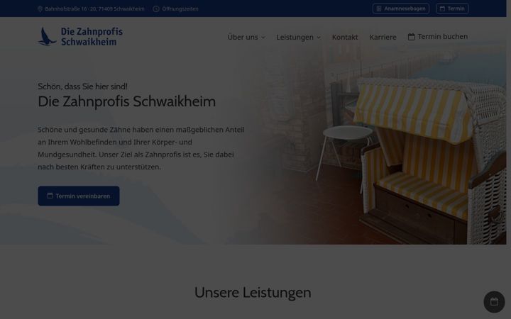 Screenshot of die-zahnprofis.de