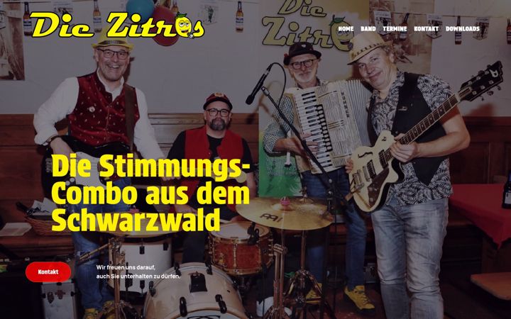 Screenshot von die-zitros.de