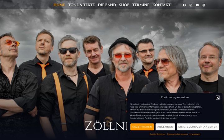 Screenshot of die-zoellner.de