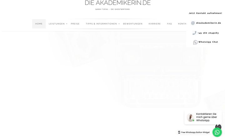 Screenshot of dieakademikerin.de