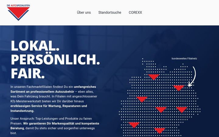 Screenshot of dieautospezialisten.de