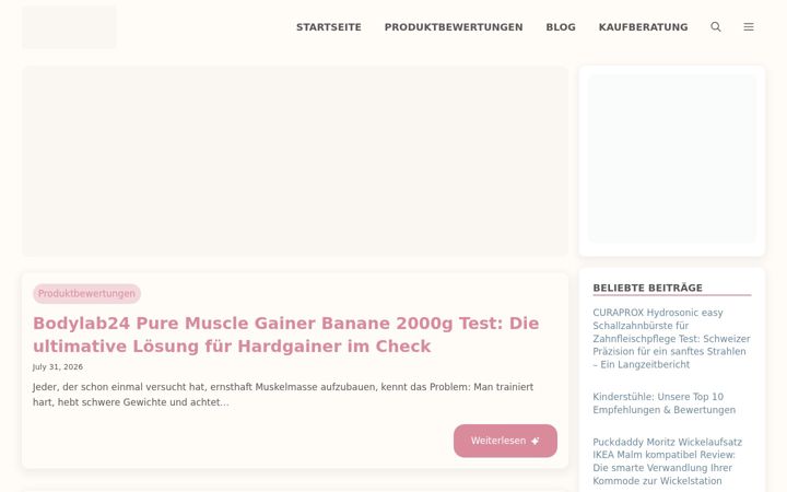 Screenshot of diebabyecke.com