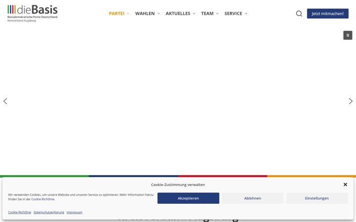 Screenshot of diebasis-augsburg.de