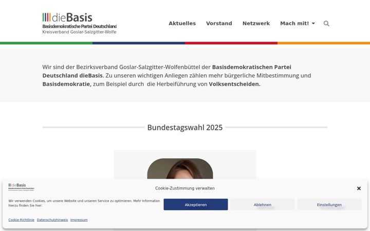 Ekrano kopija diebasis-gosawo.de