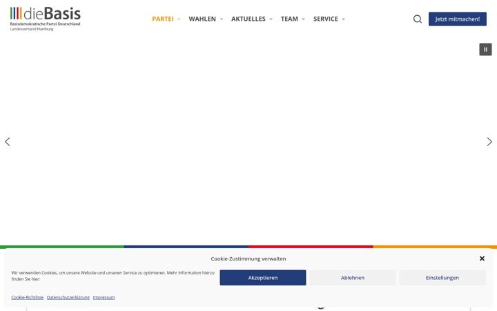 Screenshot of diebasis-hamburg.de