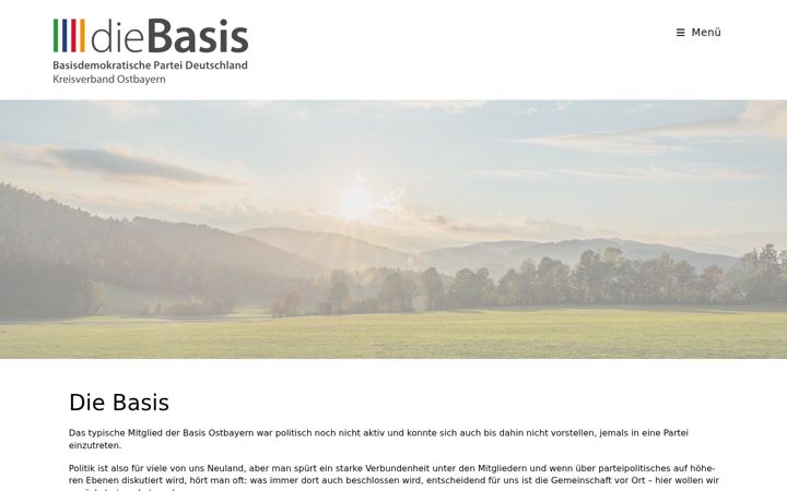 Ekrano kopija diebasis-ostbayern.de