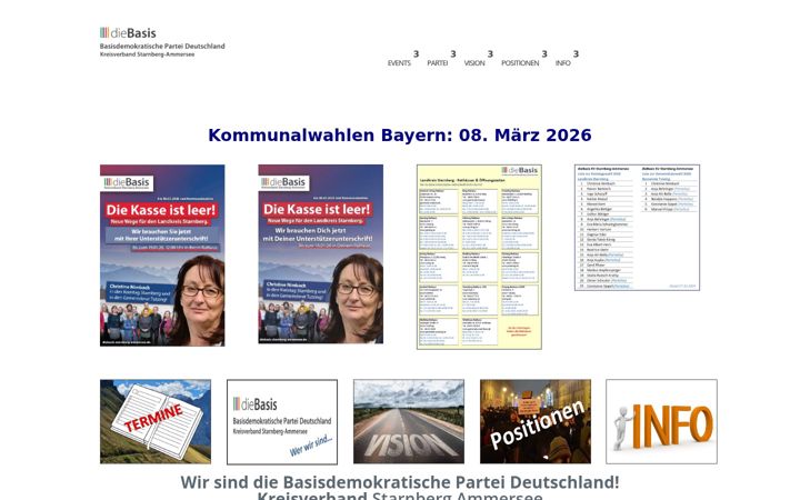 Screenshot von diebasis-starnberg-ammersee.de