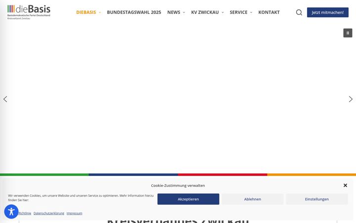 Screenshot von diebasis-zwickau.de