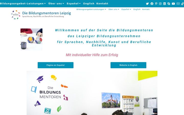 Screenshot of diebildungsmentoren.de