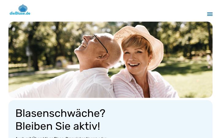Screenshot of dieblase.de