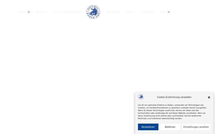 Screenshot von dieblauesau.de