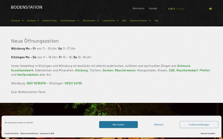 Screenshot of diebodenstation.de