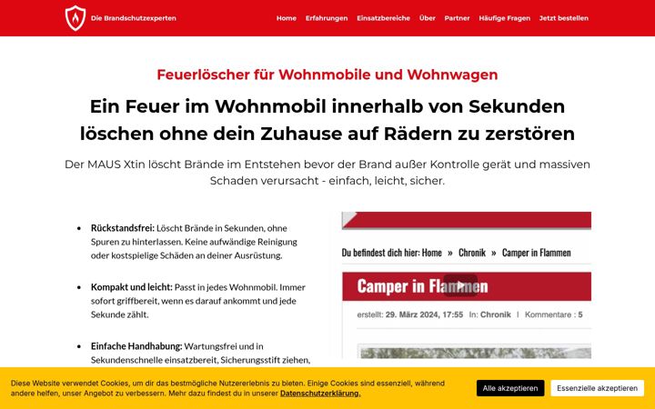Screenshot of diebrandschutzexperten.de