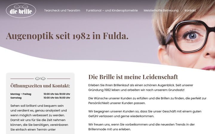 Screenshot of diebrille-fulda.de