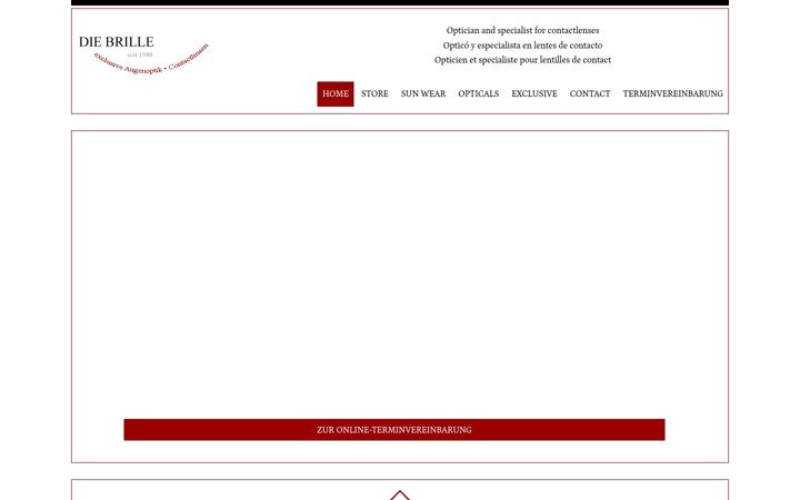 Screenshot von diebrillehannover.de