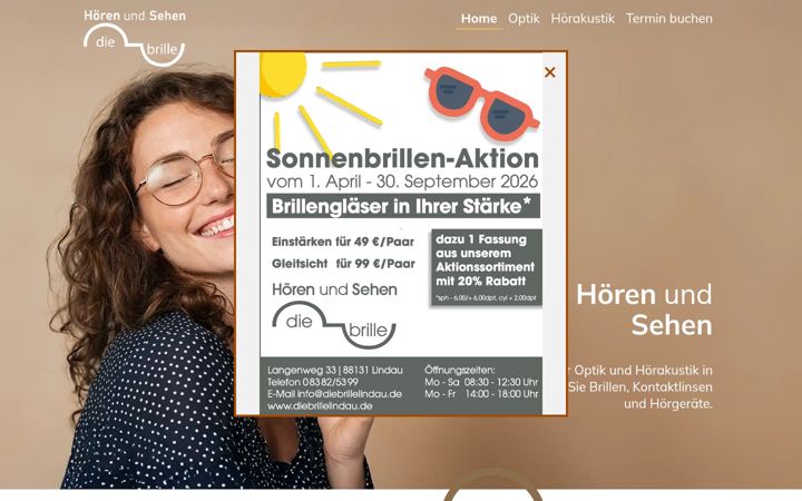 Screenshot of diebrillelindau.de