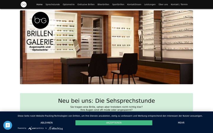 Screenshot of diebrillengalerie.de