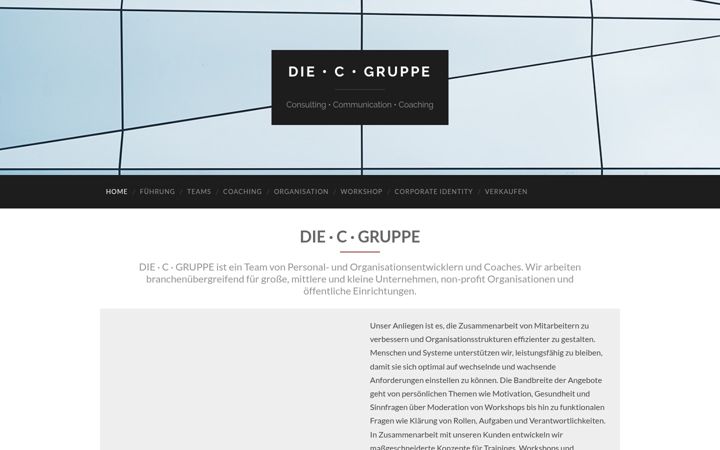 Ekrano kopija diecgruppe.de