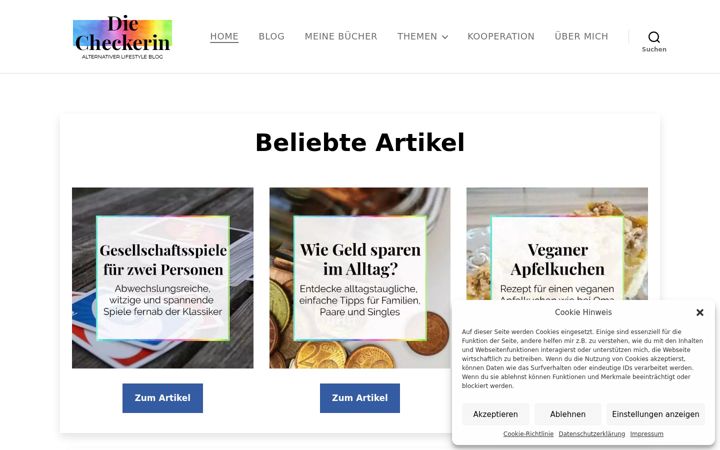 Screenshot of diecheckerin.de