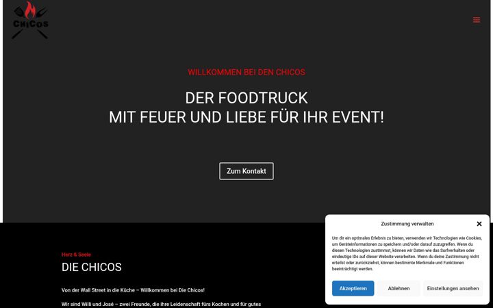 Screenshot of diechicos.de