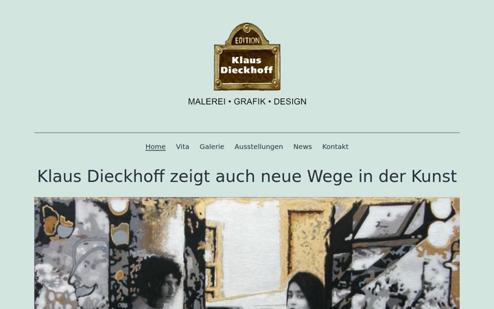 Screenshot of dieckhoff-kunst.de