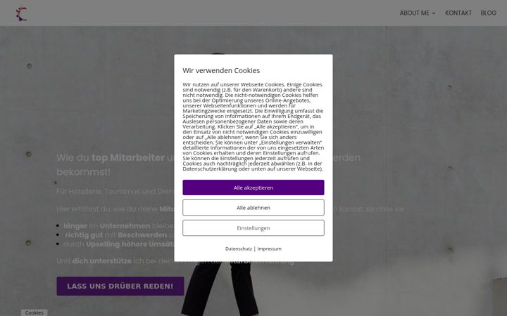 Screenshot of diecoach.eu