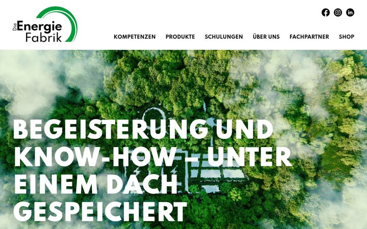 Screenshot of dieenergiefabrik.de
