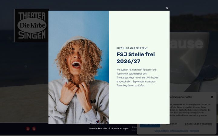 Screenshot von diefaerbe.de