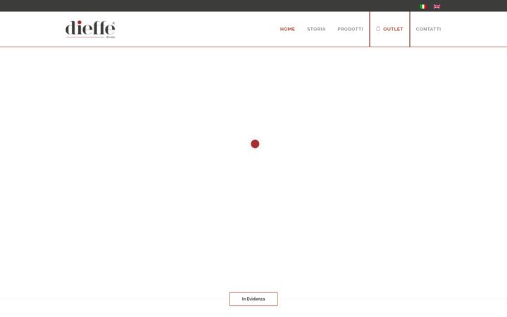 Screenshot von dieffedivani.it