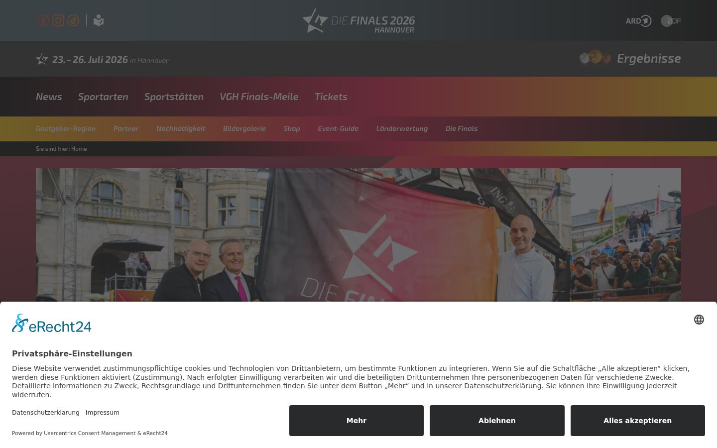 Sutikimo reklamjuostės, rodytos prieš bet kokią sąveiką, ekrano kopija