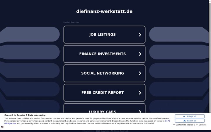 Screenshot von diefinanz-werkstatt.de