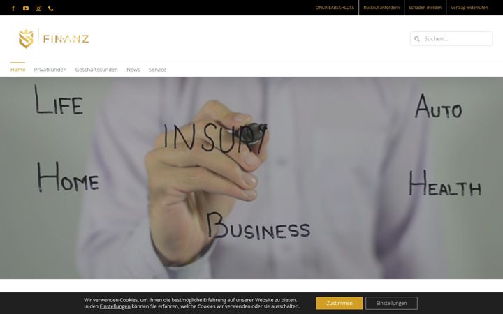 Екранна снимка на diefinanzwerkstatt.net