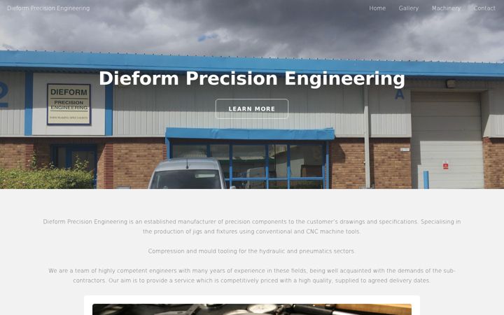 Screenshot of dieformeng.co.uk