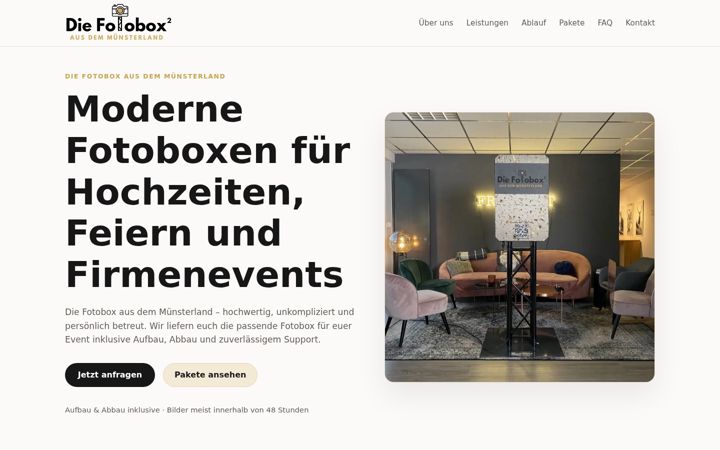 Screenshot of diefotoboxx.de