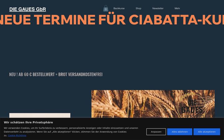 Screenshot of diegaues.de