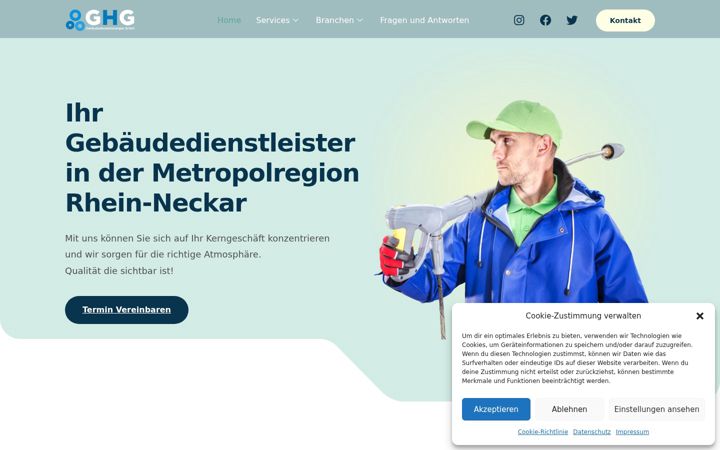 Screenshot von dieghg.de