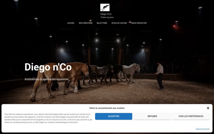 Képernyőkép: diego-n-co.fr
