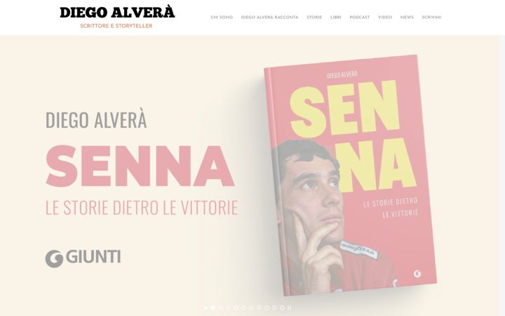 Screenshot von diegoalvera.it