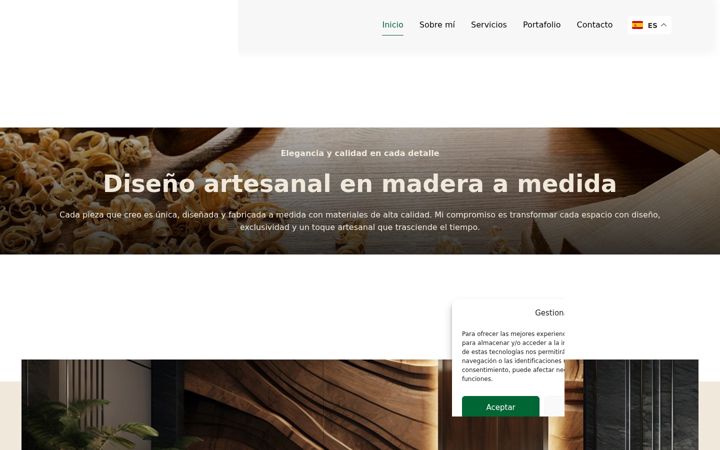 Screenshot of diegocaramartin.com