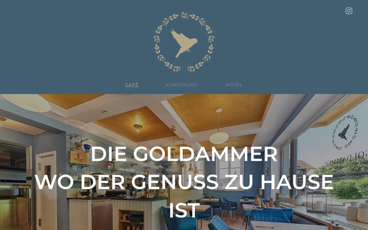 Screenshot of diegoldammer.de