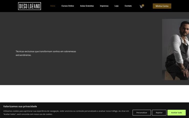 Ekrānuzņēmums no diegolozano.com.br