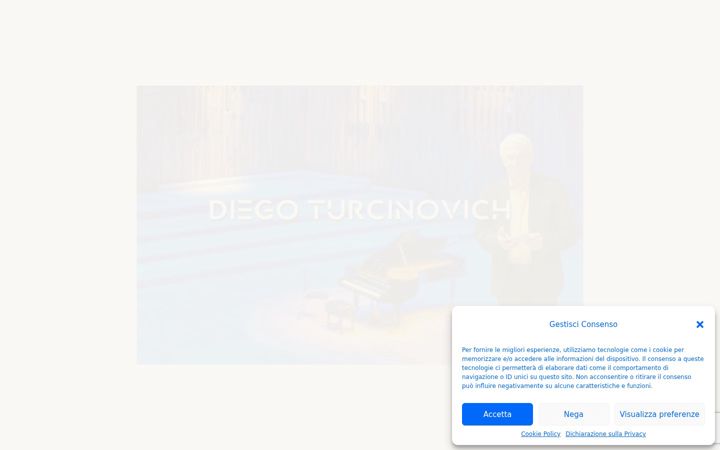 Screenshot of diegoturcinovich.it