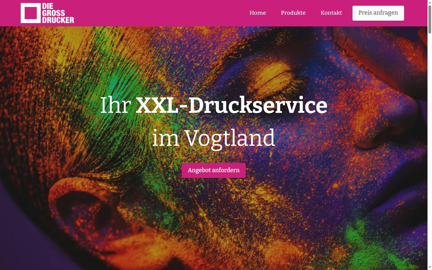 Screenshot des Einwilligungsbanners vor jeglicher Interaktion