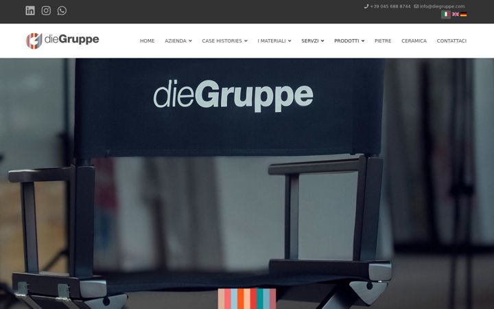 Screenshot of diegruppe.com