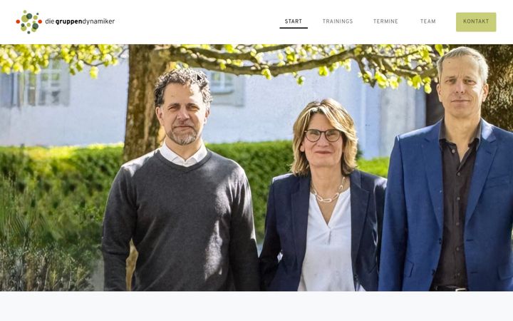 Screenshot of diegruppendynamiker.de